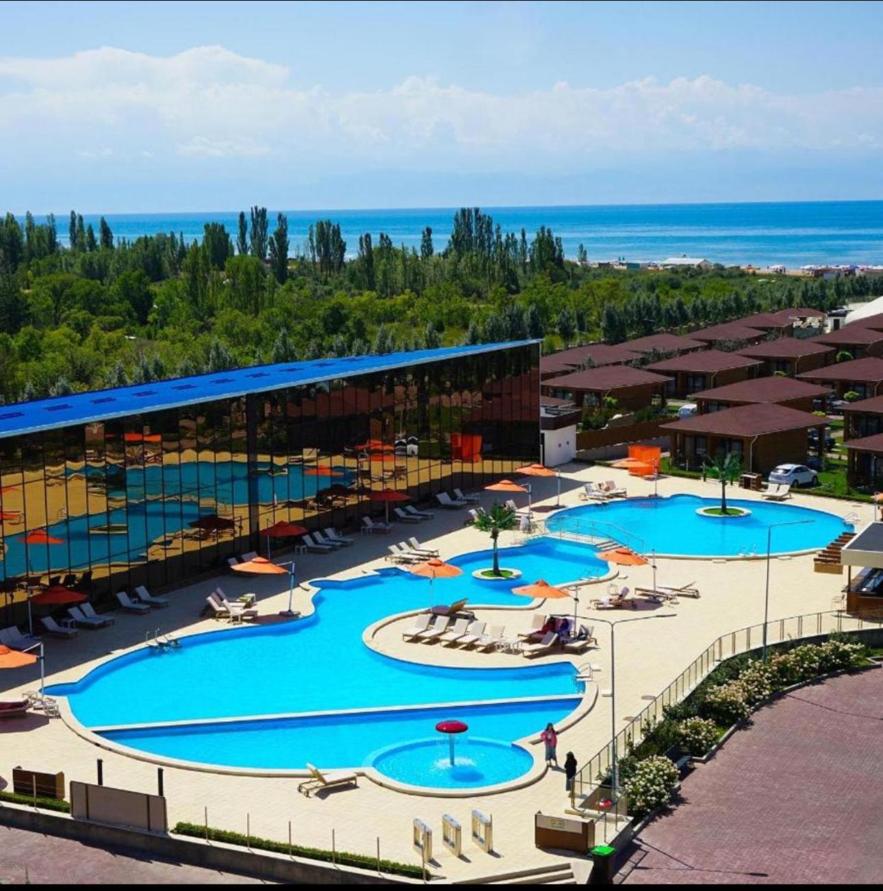 Таунхаус В Baytur Resort Bosteri Eksteriør bilde