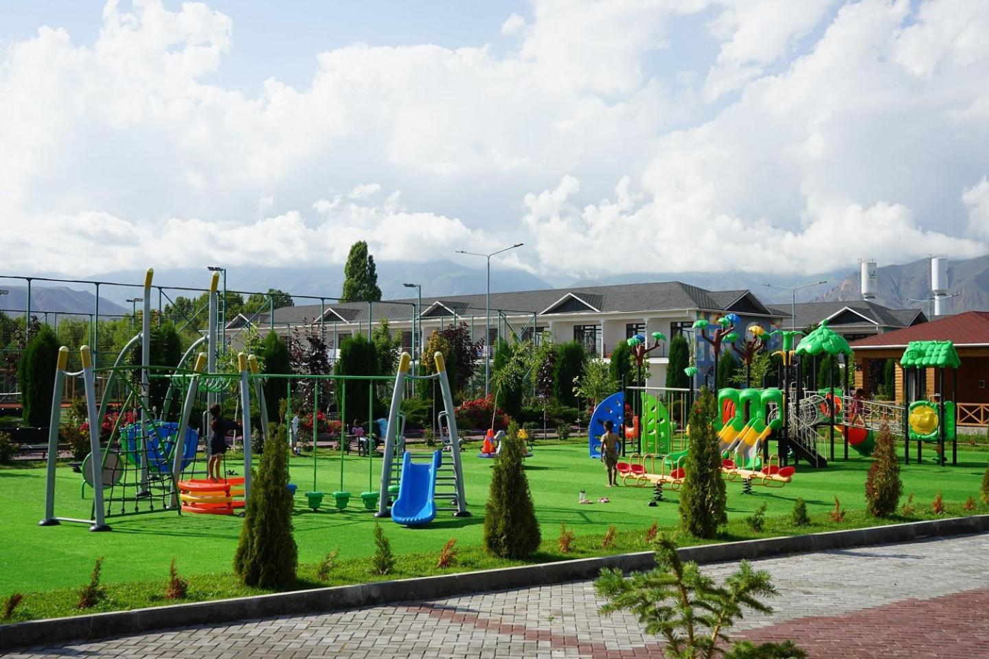 Таунхаус В Baytur Resort Bosteri Eksteriør bilde